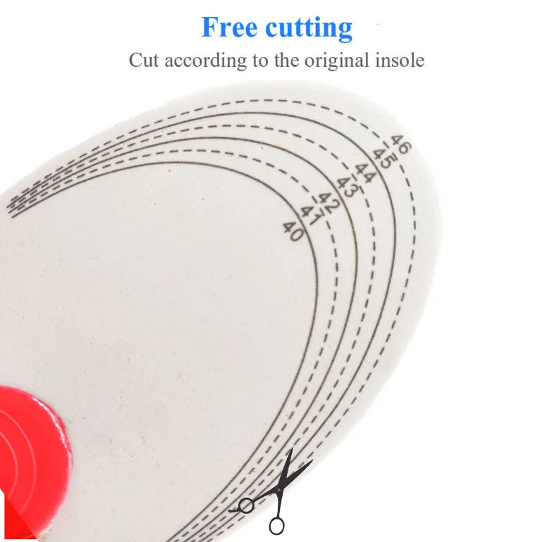 Orthotic insoles for flat foot arch support