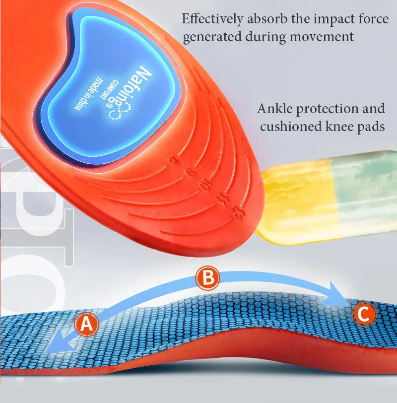 Orthotic insoles for flat feet arch support Running insoles