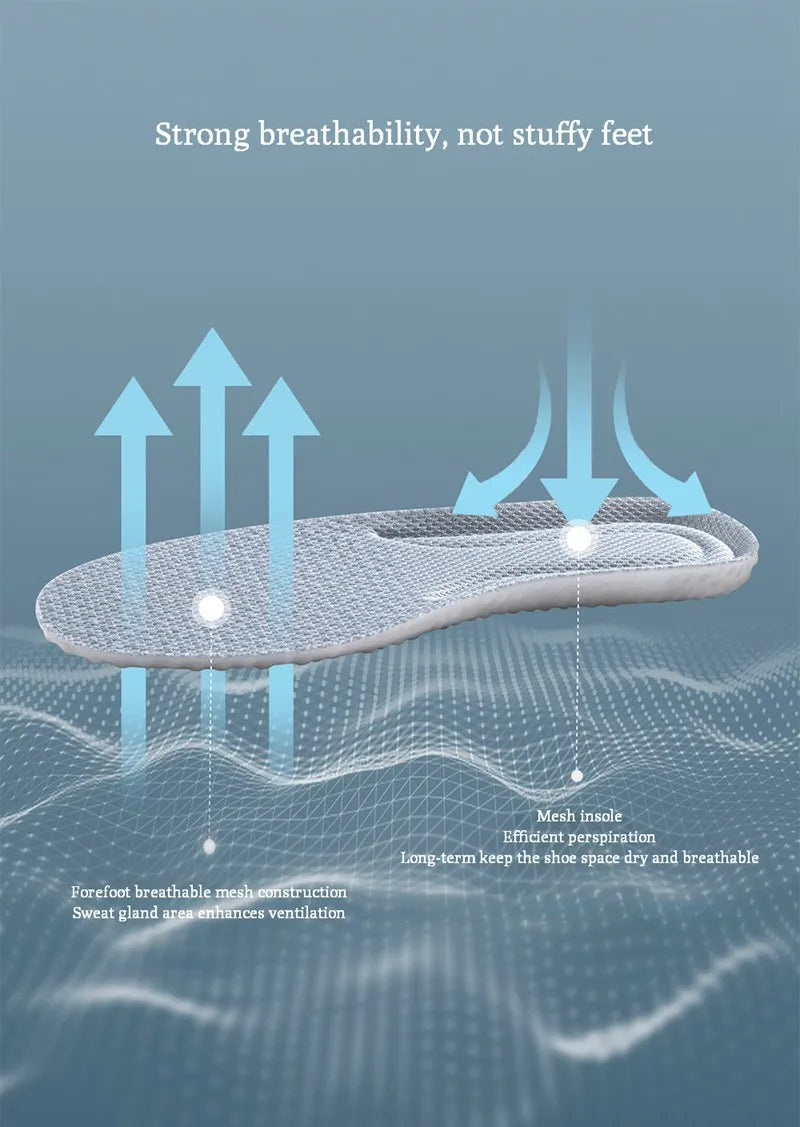 Soft sole sports shoes