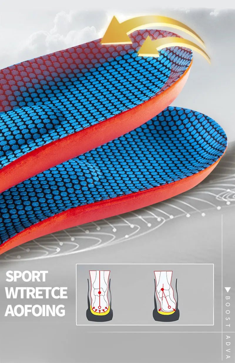 Orthotic insoles for flat feet arch support Running insoles
