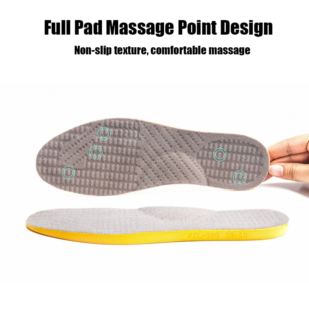 New Flat Feet Arch Support Orthotic Insoles for Men's and Women's Shoes