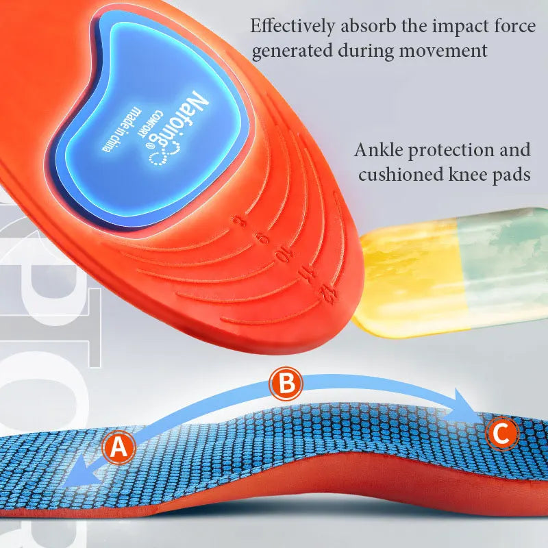 Orthotic insoles for flat feet arch support Running insoles