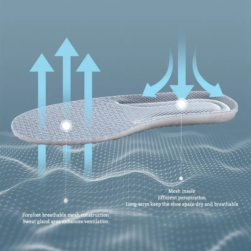 Soft sole sports shoes