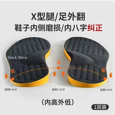 New Flat Feet Arch Support Orthotic Insoles for Men's and Women's Shoes