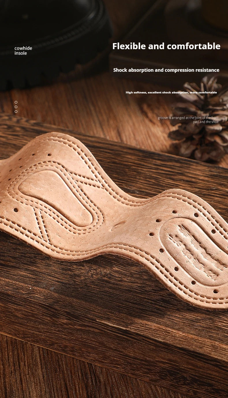 Breathable, deodorizing, sports leather sole for men and women